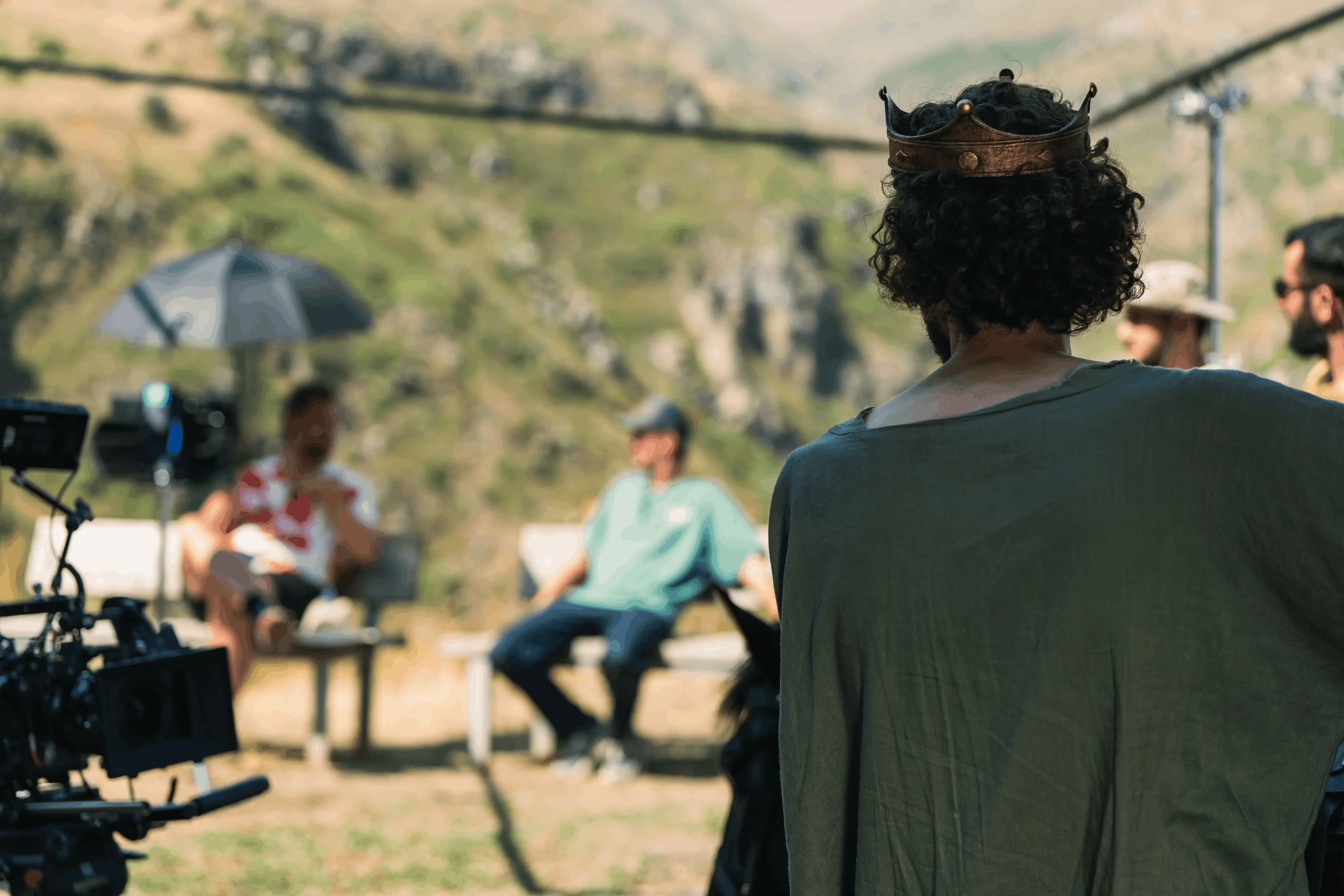 16mm Film Production pre-production planning on set