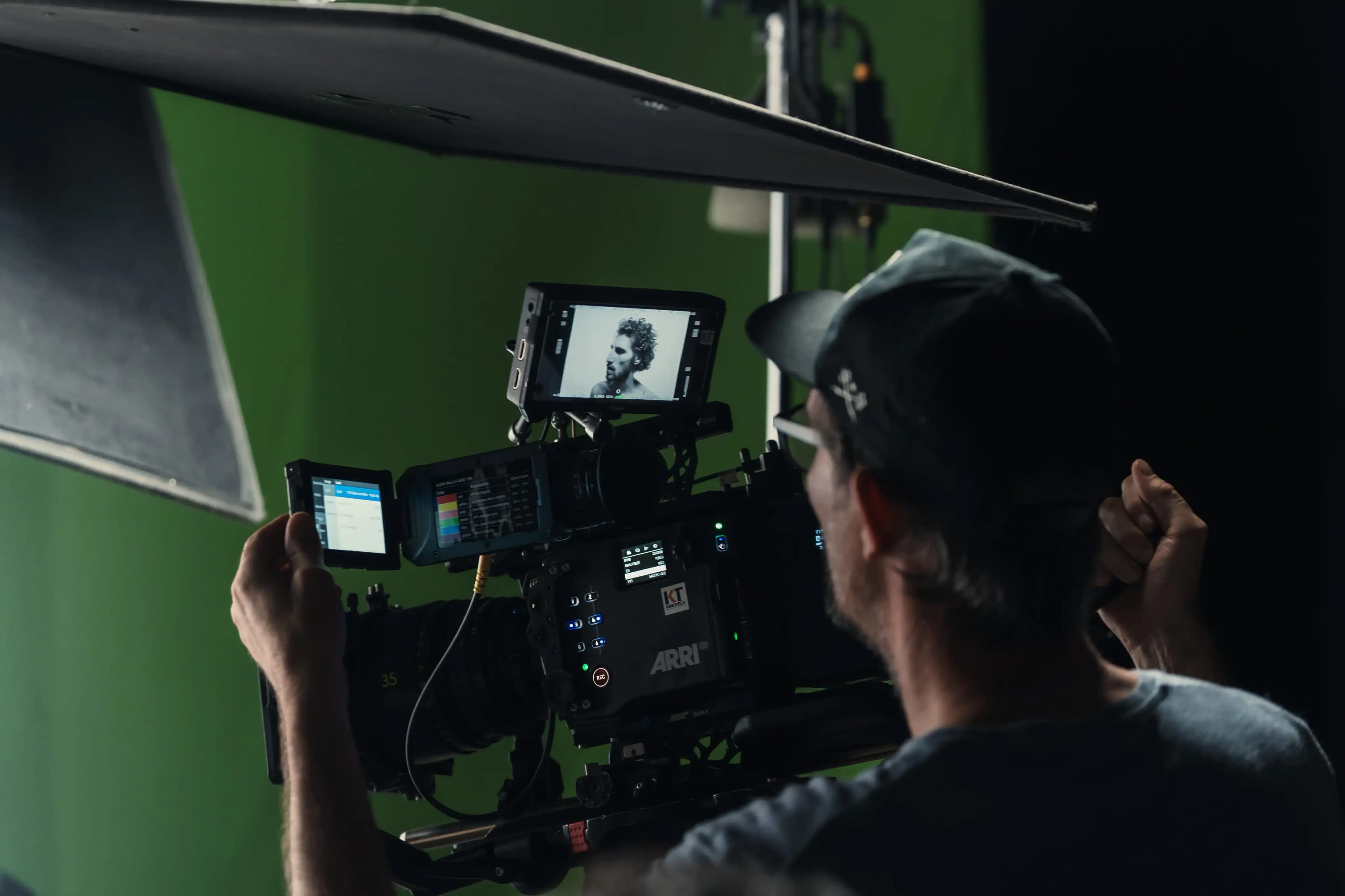 16mm Film Production — on set